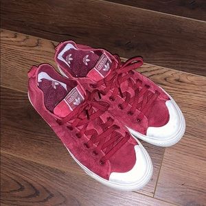 Adidas Nizza Red suede men’s shoes